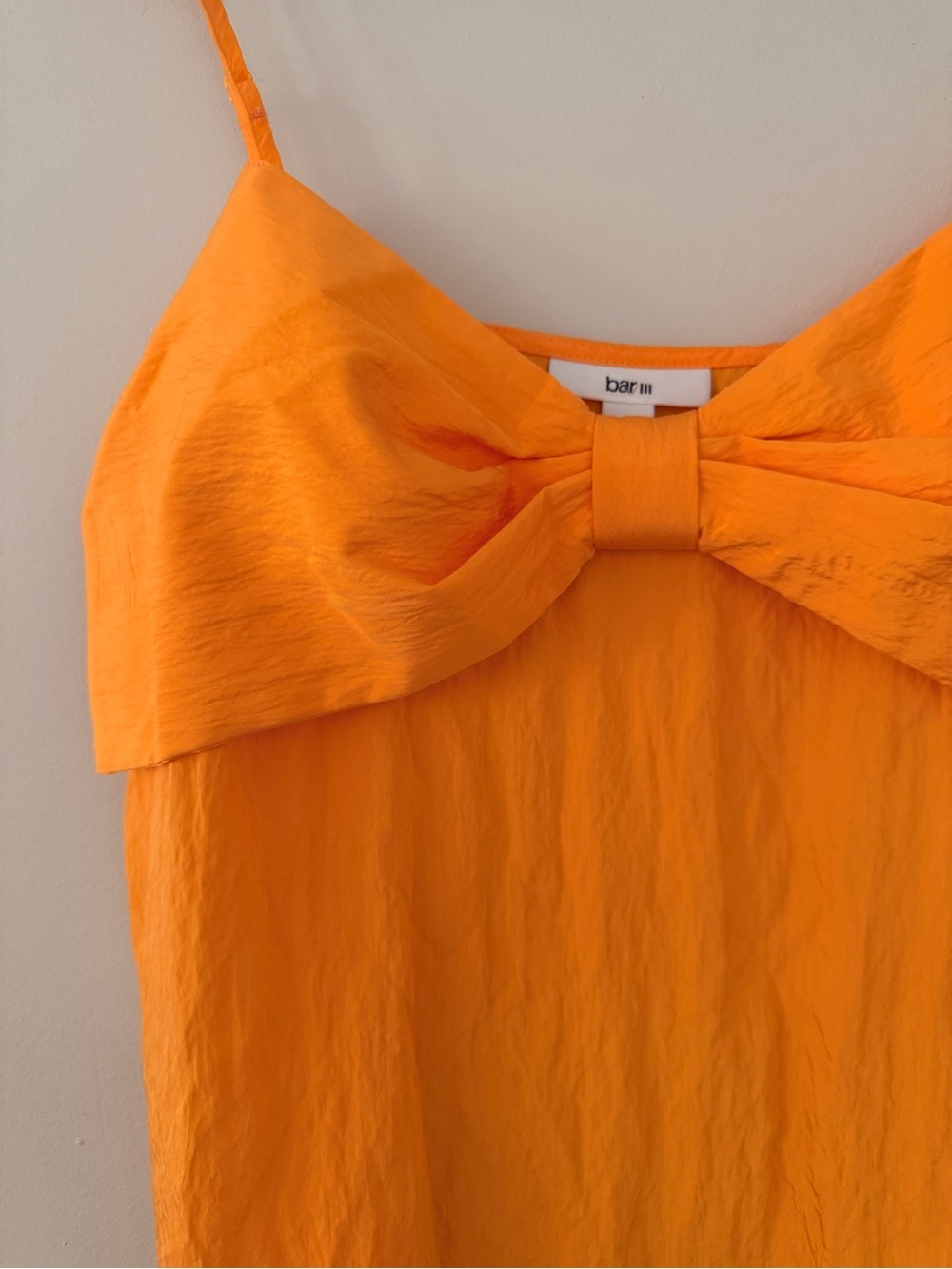 Orange Cami Coastal Bow Top NWT size S NWT - Picture 2 of 6